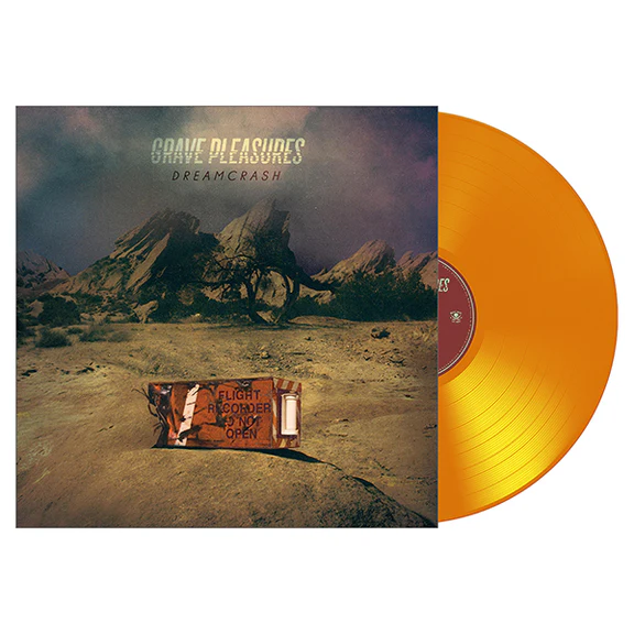 (image for) Gravepleasures - Dream Crash LP (Orange Vinyl)
